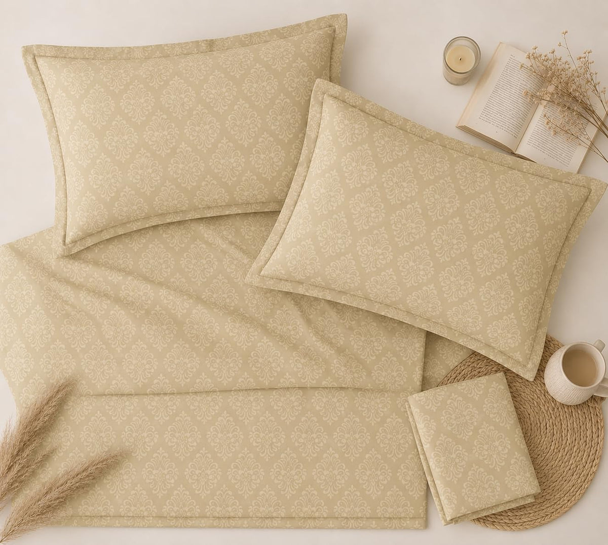 IMPERIA - Camel Damask