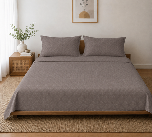 IMPERIA - Coffee Damask