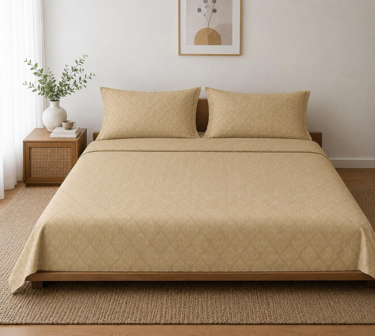 IMPERIA - Camel Damask
