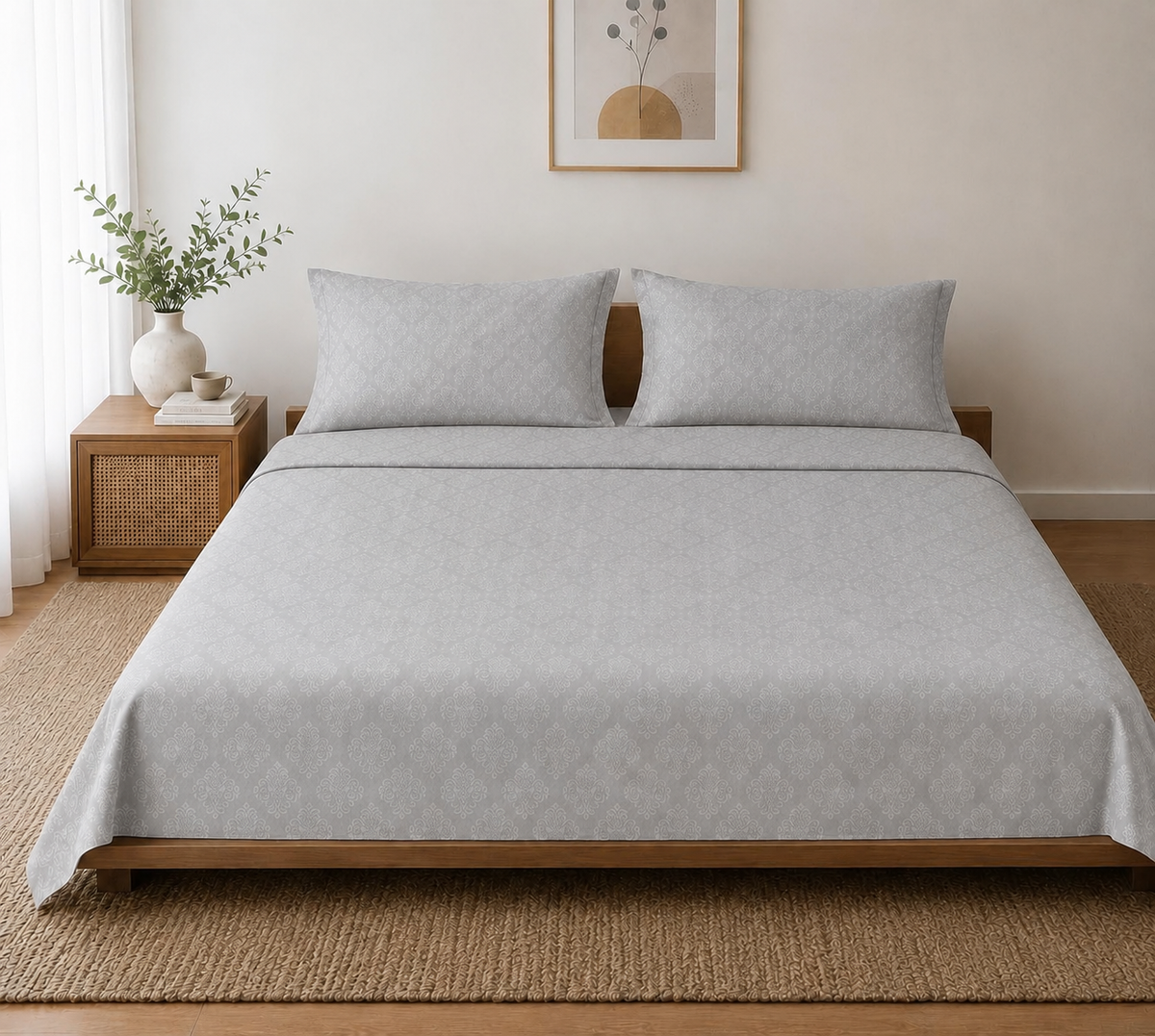 IMPERIA - Silver Damask