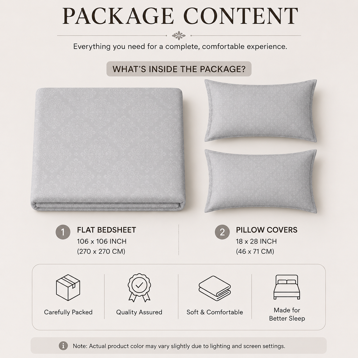 IMPERIA - Silver Damask